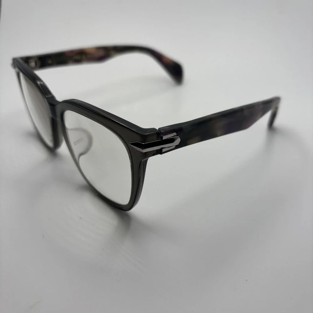 Rag & Bone RNB 3015 ACK Eyeglasses Frame 52-17-140mm Clear Gray #138